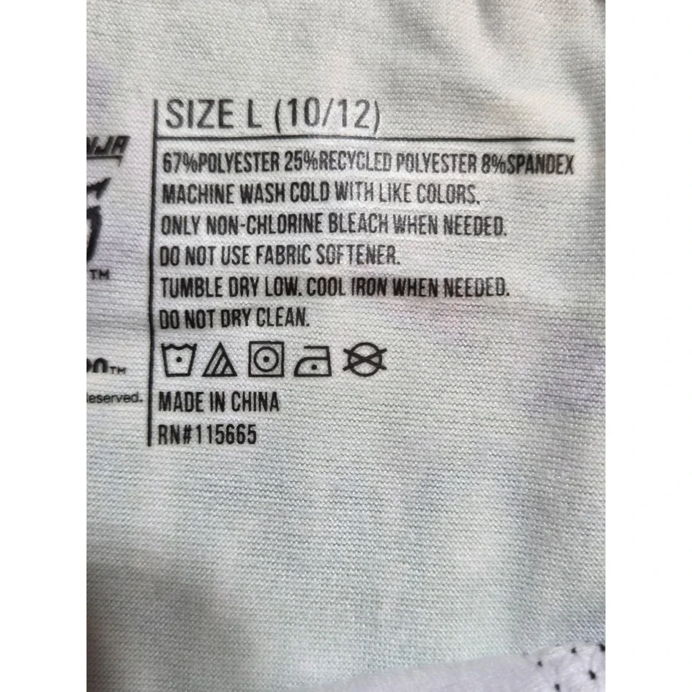 211 TMNT Mutant Mayhem Boys Boxer Briefs 4 Pack Size L 10/12 Ninja Turtles